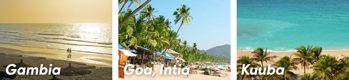 Gambia, Goa, Kuuba